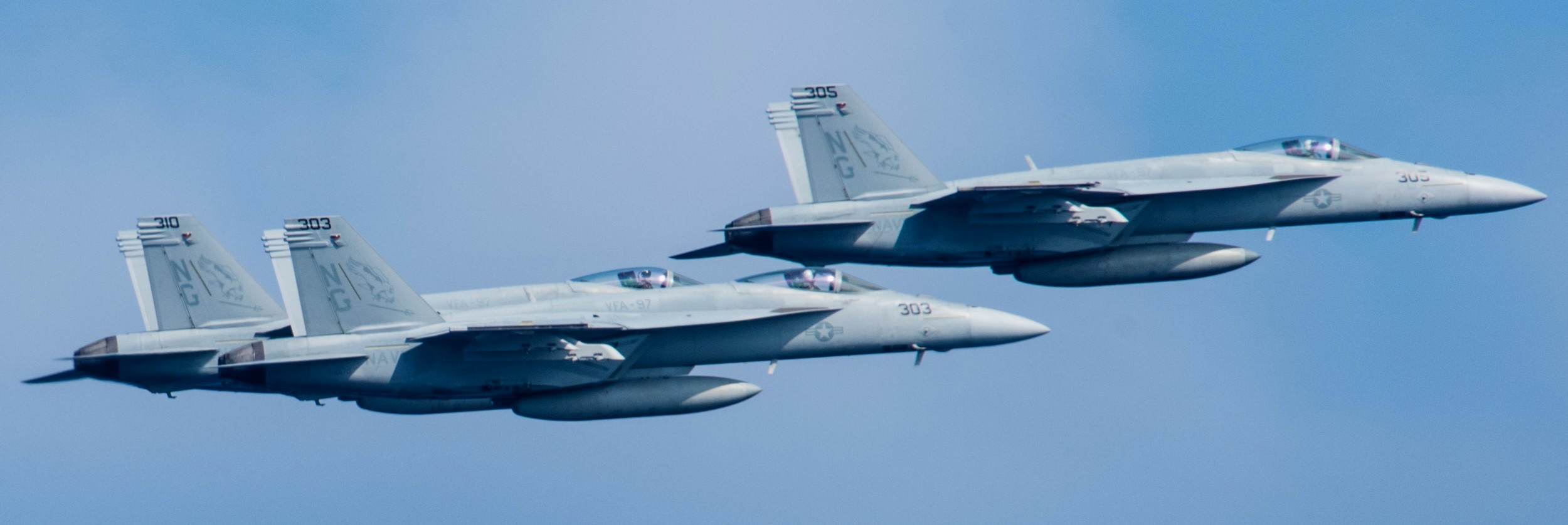 vfa-97 warhawks strike fighter squadron f/a-18e super hornet cvw-9 uss john c. stennis cvn-74 us navy 22p