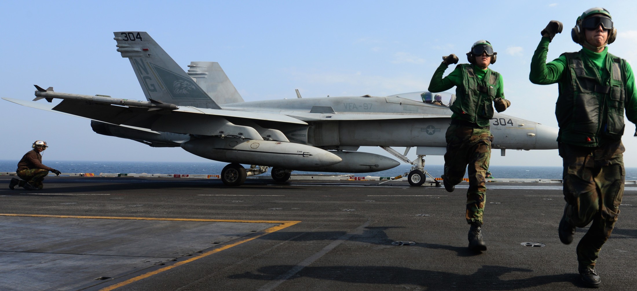 vfa-97 warhawks strike fighter squadron f/a-18c hornet cvw-9 uss john c. stennis cvn-74 us navy 31p