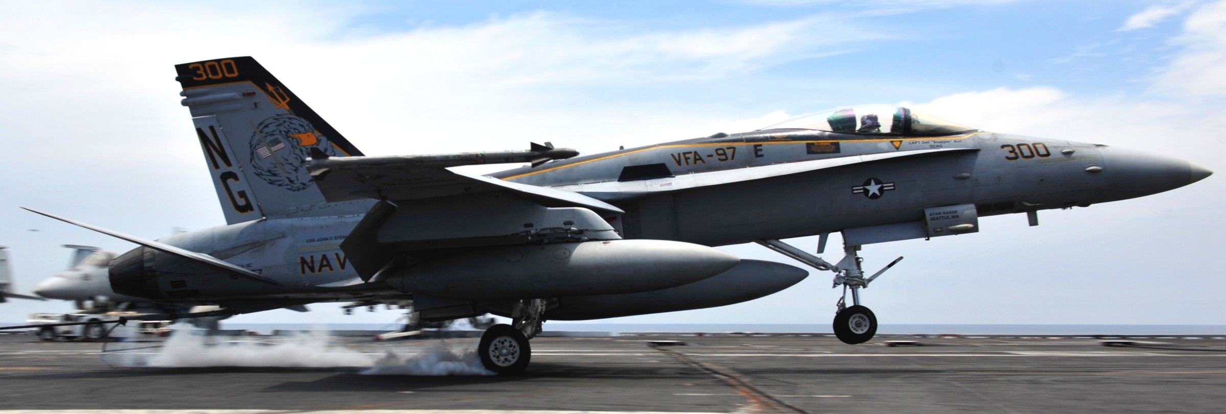 vfa-97 warhawks strike fighter squadron f/a-18c hornet cvw-9 uss john c. stennis cvn-74 us navy 36p