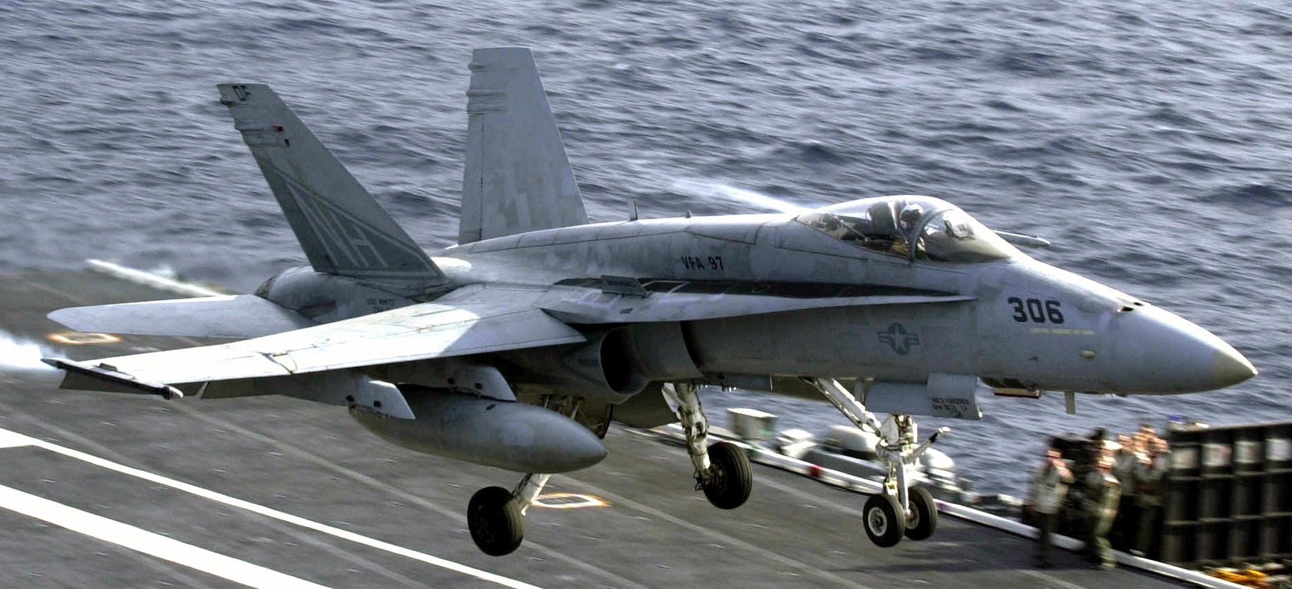 vfa-97 warhawks strike fighter squadron f/a-18c hornet cvw-11 uss nimitz cvn-68 us navy 61p