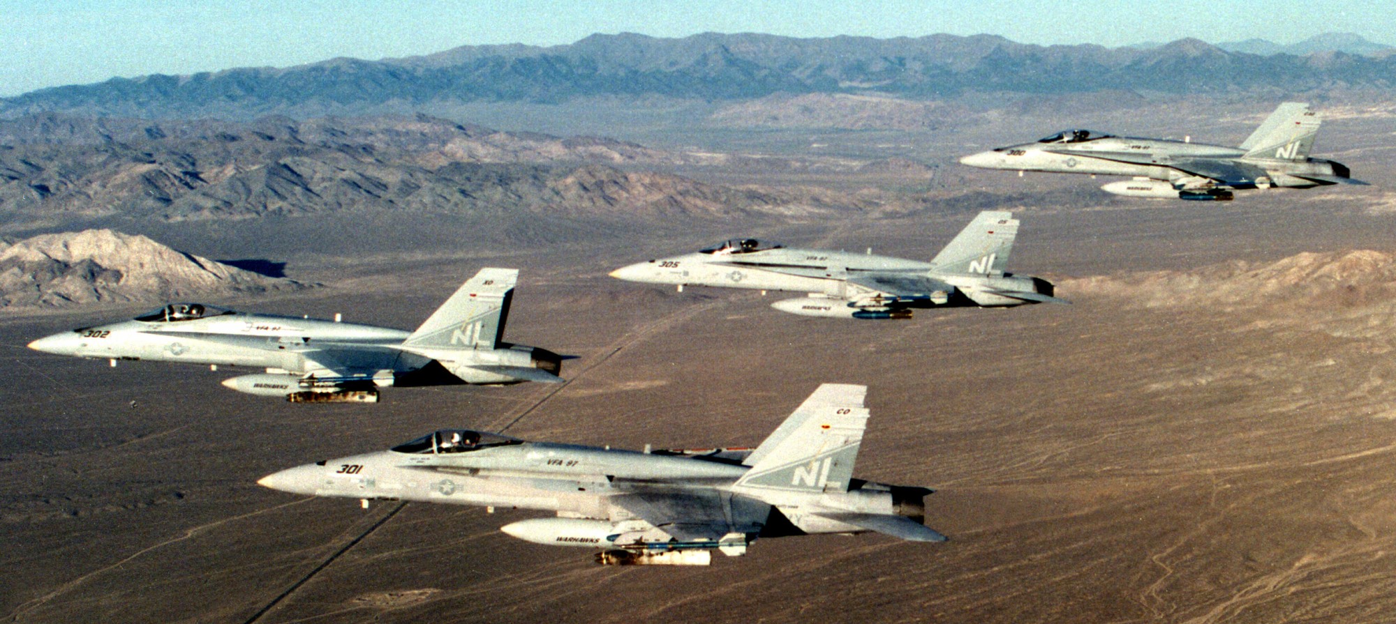 vfa-97 warhawks strike fighter squadron f/a-18c hornet us navy cvw-15 65