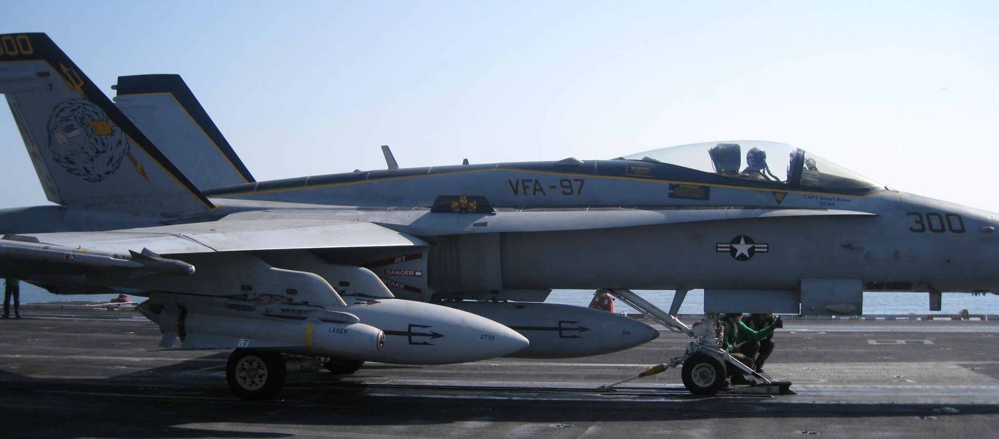 vfa-97 warhawks strike fighter squadron f/a-18c hornet cvw-9 uss john c. stennis cvn-74 us navy 77p