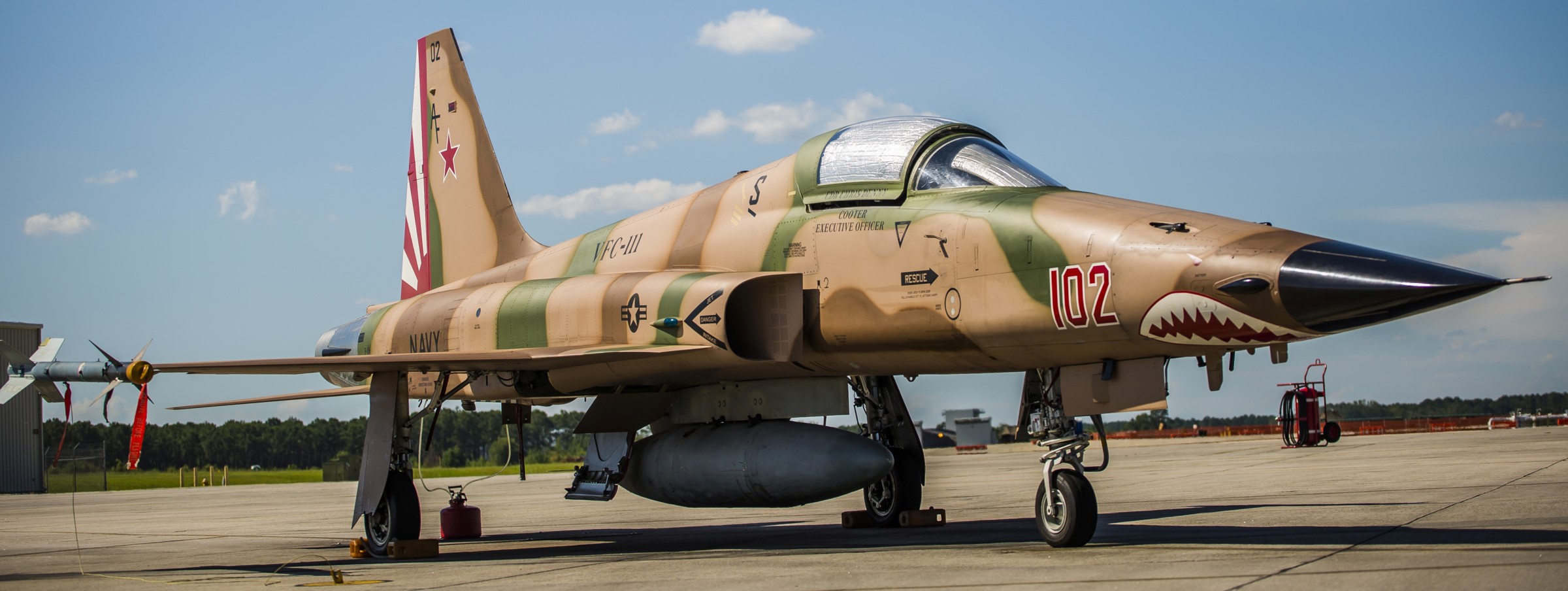 vfc-111 sun downers fighter squadron composite us navy f-5n tiger ii adversary mcas beaufort 06