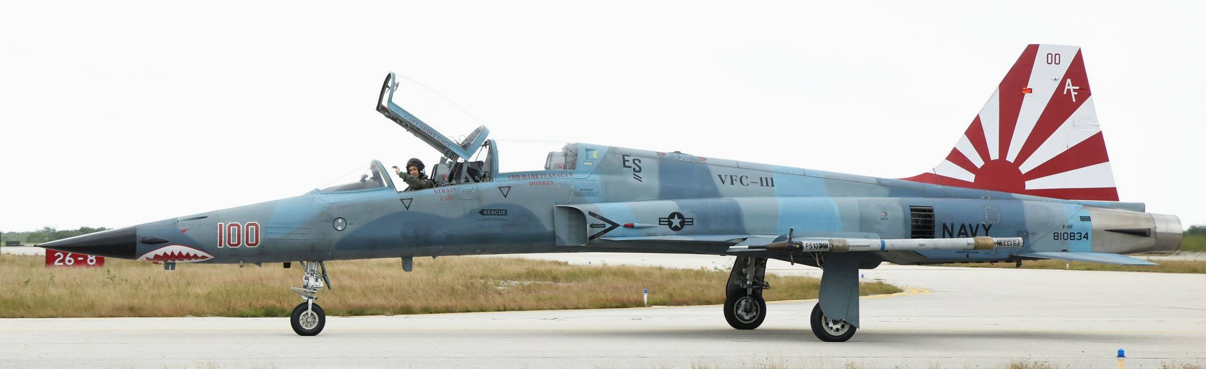 vfc-111 sun downers fighter squadron composite us navy f-5f tiger ii adversary 08
