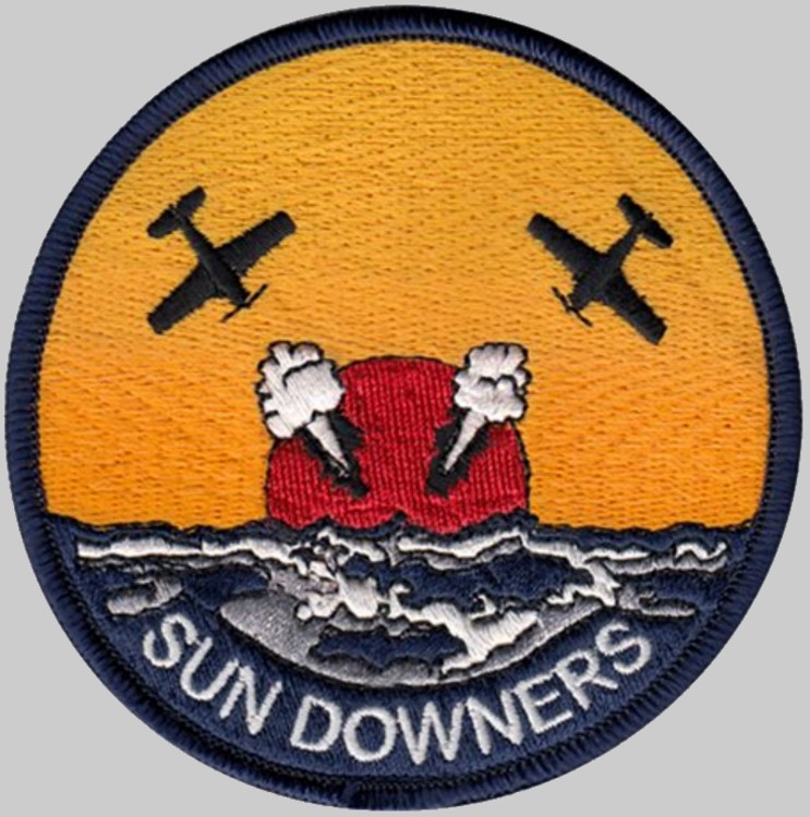 vfc-111 sun downers insignia crest patch badge fighter squadron composite us navy f-5n tiger ii adversary 02p