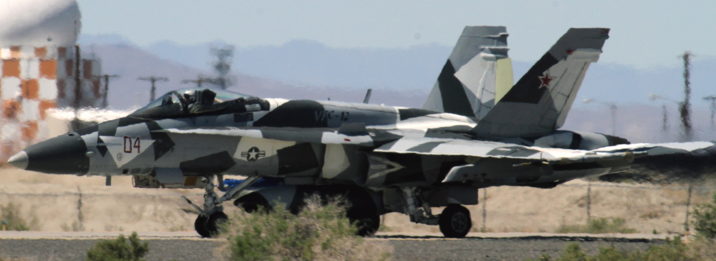 vfc-12 fighting omars fighter squadron composite us navy f/a-18a hornet adversary nas key west 09