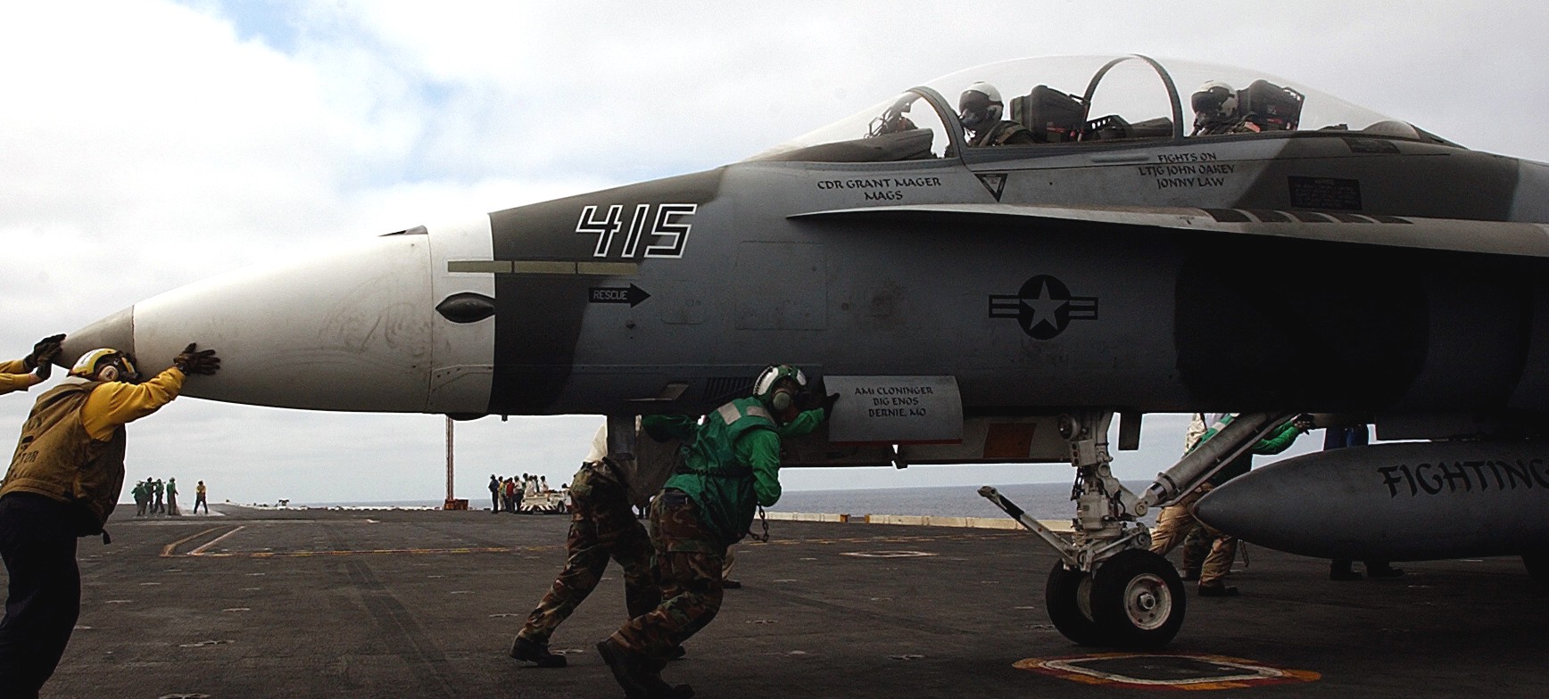 vfc-12 fighting omars fighter squadron composite us navy f/a-18b hornet adversary 12