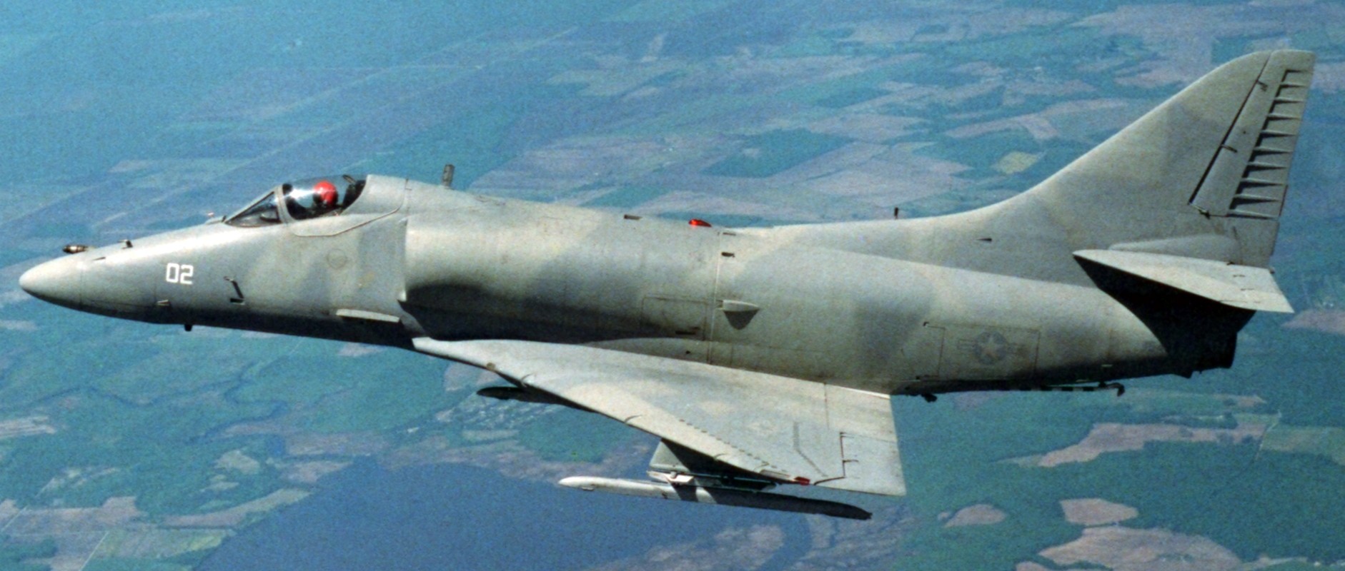 vc-12 fighting omars fleet composite squadron us navy a-4f skyhawk adversary 18