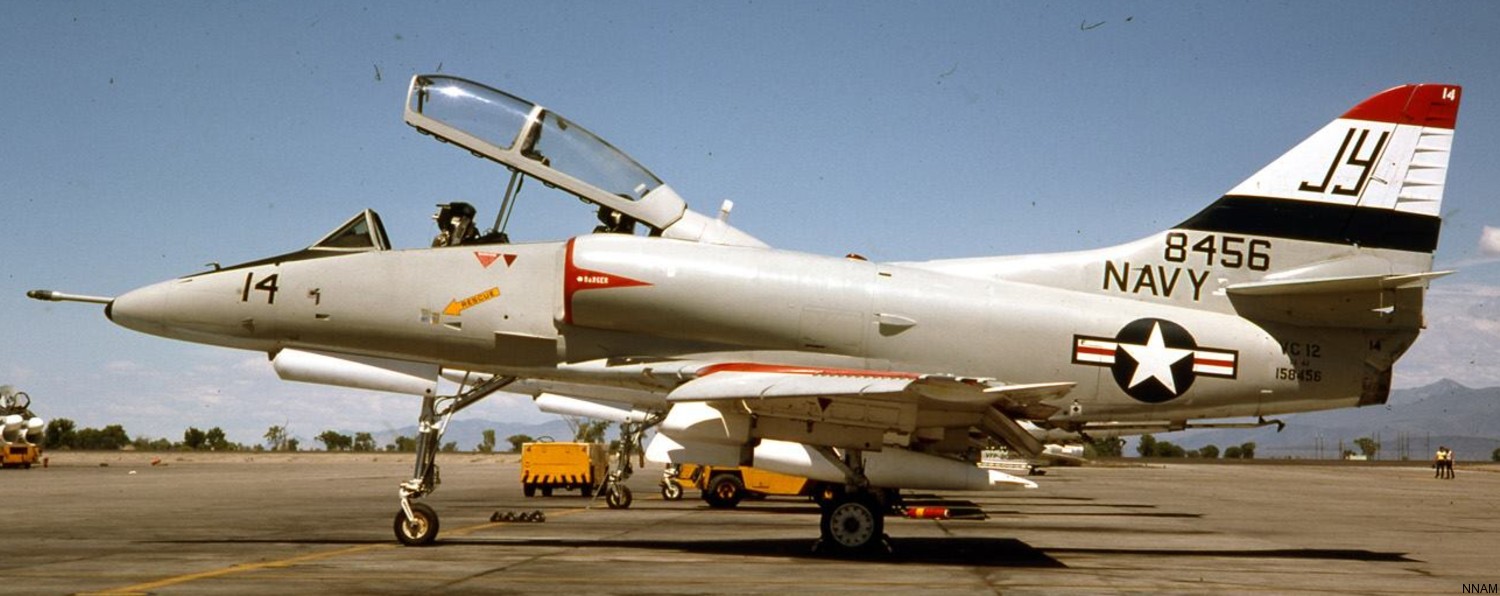 vc-12 fighting omars fleet composite squadron us navy ta-4j skyhawk nas oceana 20