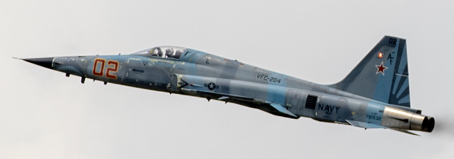 vfc-204 river rattlers fighter squadron composite us navy f-5n tiger ii adversary 05