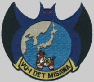 vq-1 fleet air reconnaissance squadron det. misawa patch badge