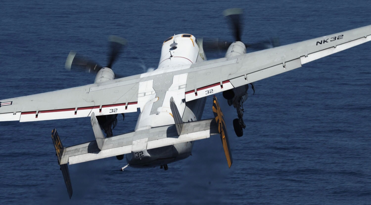 vrc-30 providers fleet logistics support squadron flelogsuppron grumman c-2a greyhound detachment uss nimitz cvn-68 172