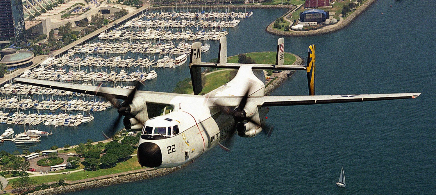 vrc-30 providers fleet logistics support squadron flelogsuppron grumman c-2a greyhound san diego california 219