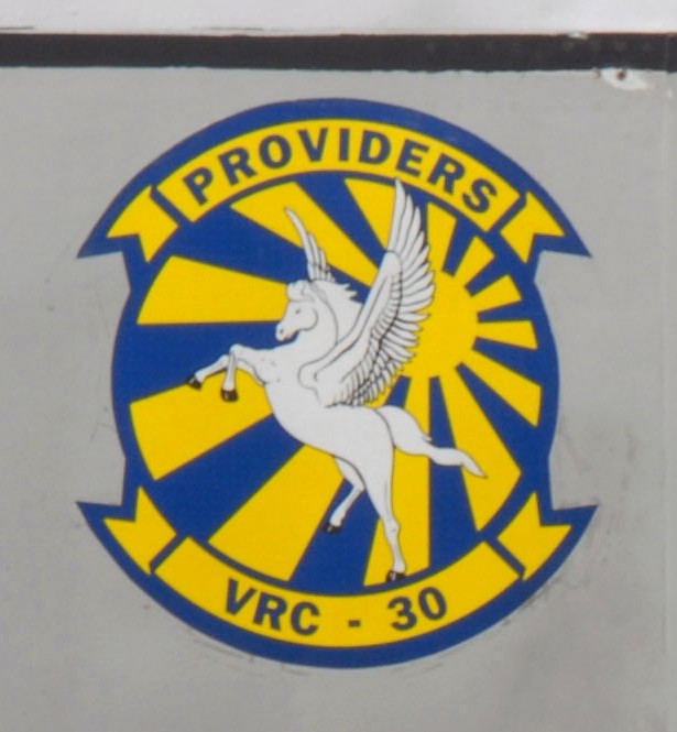 vrc-30 providers insignia crest patch badge fleet logistics support squadron flelogsuppron grumman c-2a greyhound 03c