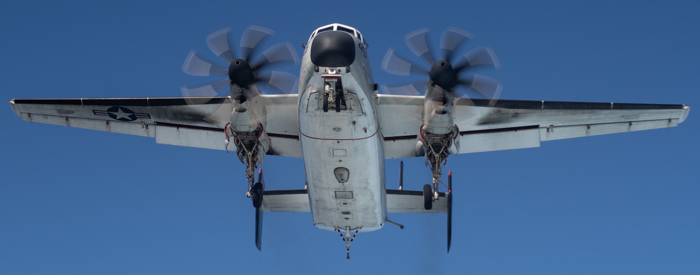 vrc-40 rawhides fleet logistics support squadron flelogsupron us navy grumman c-2a greyhound uss john c. stennis cvn-74 41