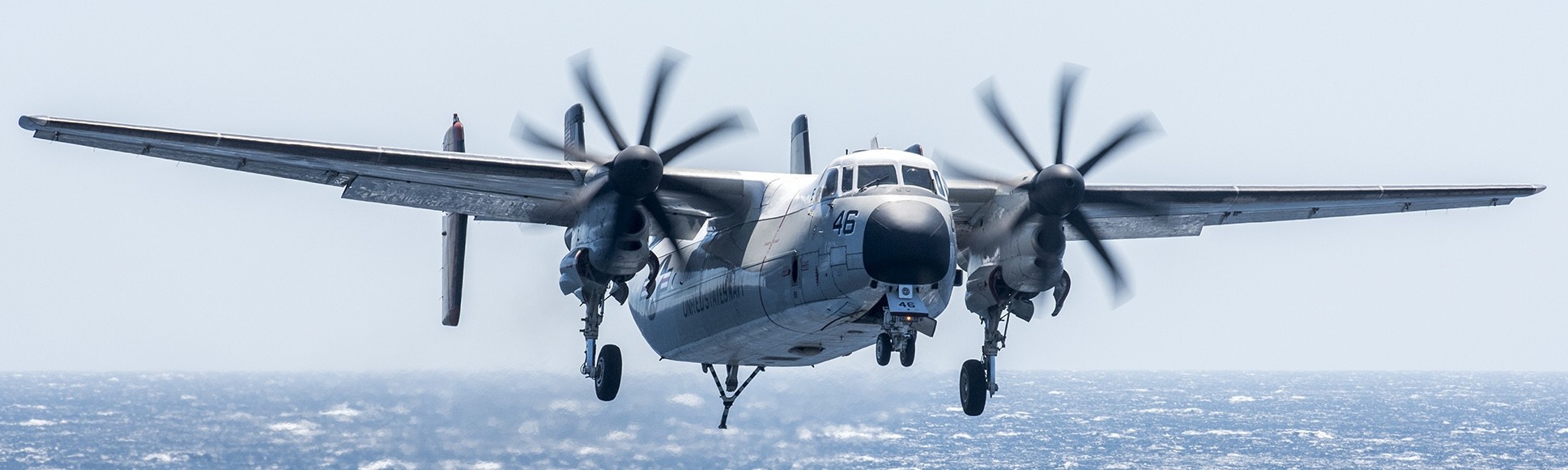 vrc-40 rawhides fleet logistics support squadron flelogsupron us navy grumman c-2a greyhound uss george h. w. bush cvn-77 94