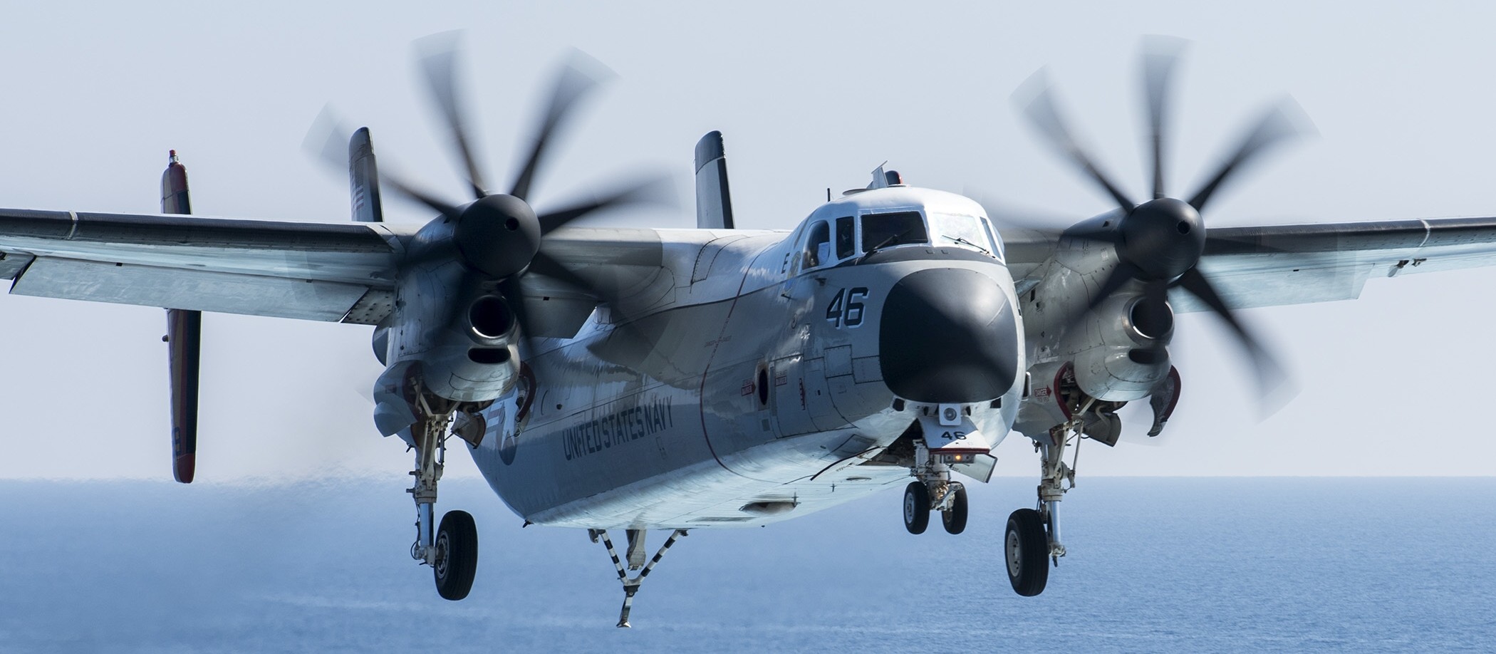 vrc-40 rawhides fleet logistics support squadron flelogsupron us navy grumman c-2a greyhound uss george h. w. bush cvn-77 97