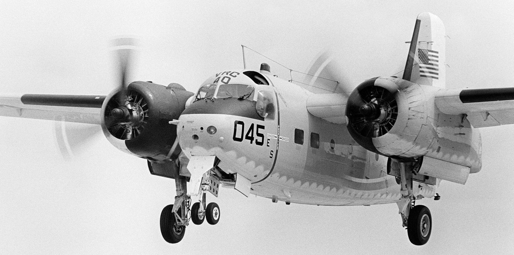 vrc-40 rawhides fleet logistics support squadron flelogsupron us navy grumman c-1a trader nas norfolk virginia 299