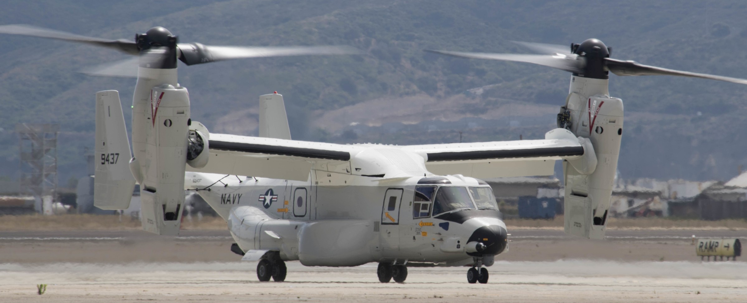 vrm-30 titans fleet logistics multi mission squadron us navy bell boeing cmv-22b osprey nas north island california 04