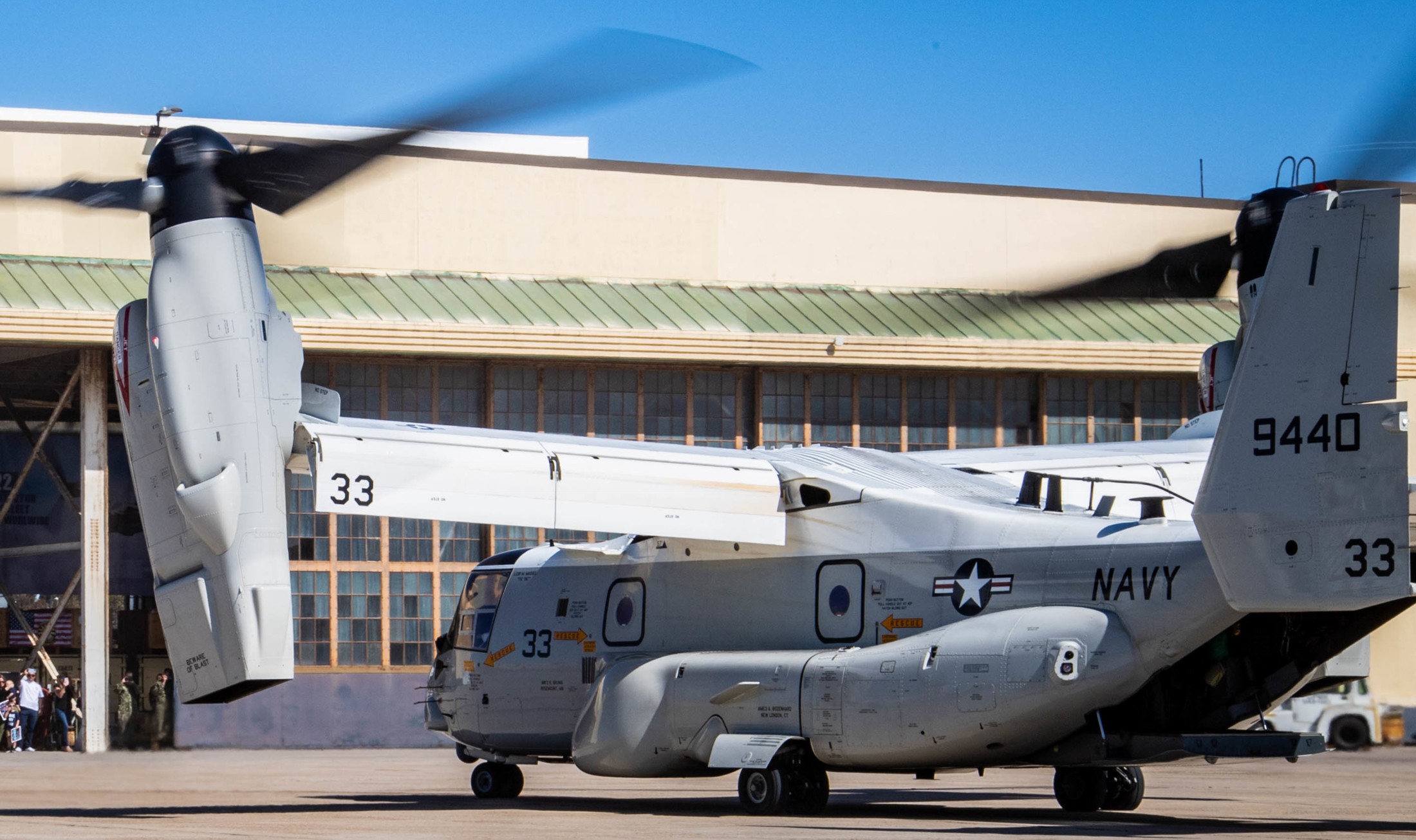 vrm-30 titans fleet logistics multi mission squadron us navy bell boeing cmv-22b osprey nas north island california 73