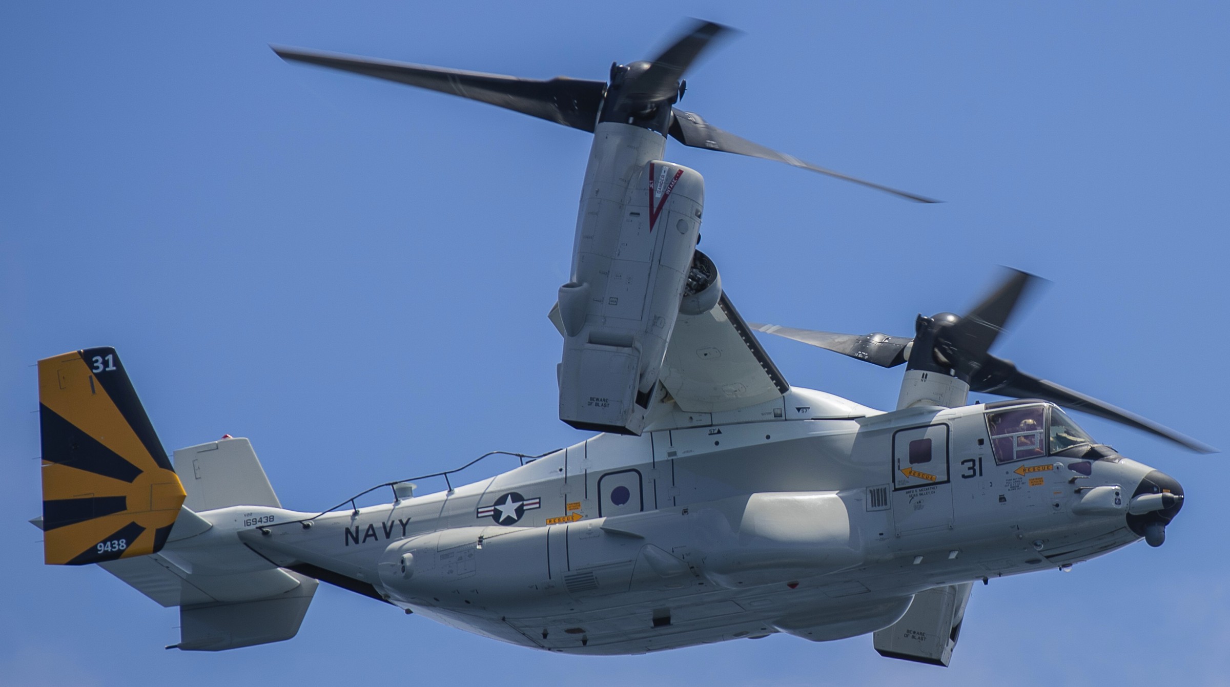 vrm-30 titans fleet logistics multi mission squadron us navy cmv-22b osprey nas north island 147
