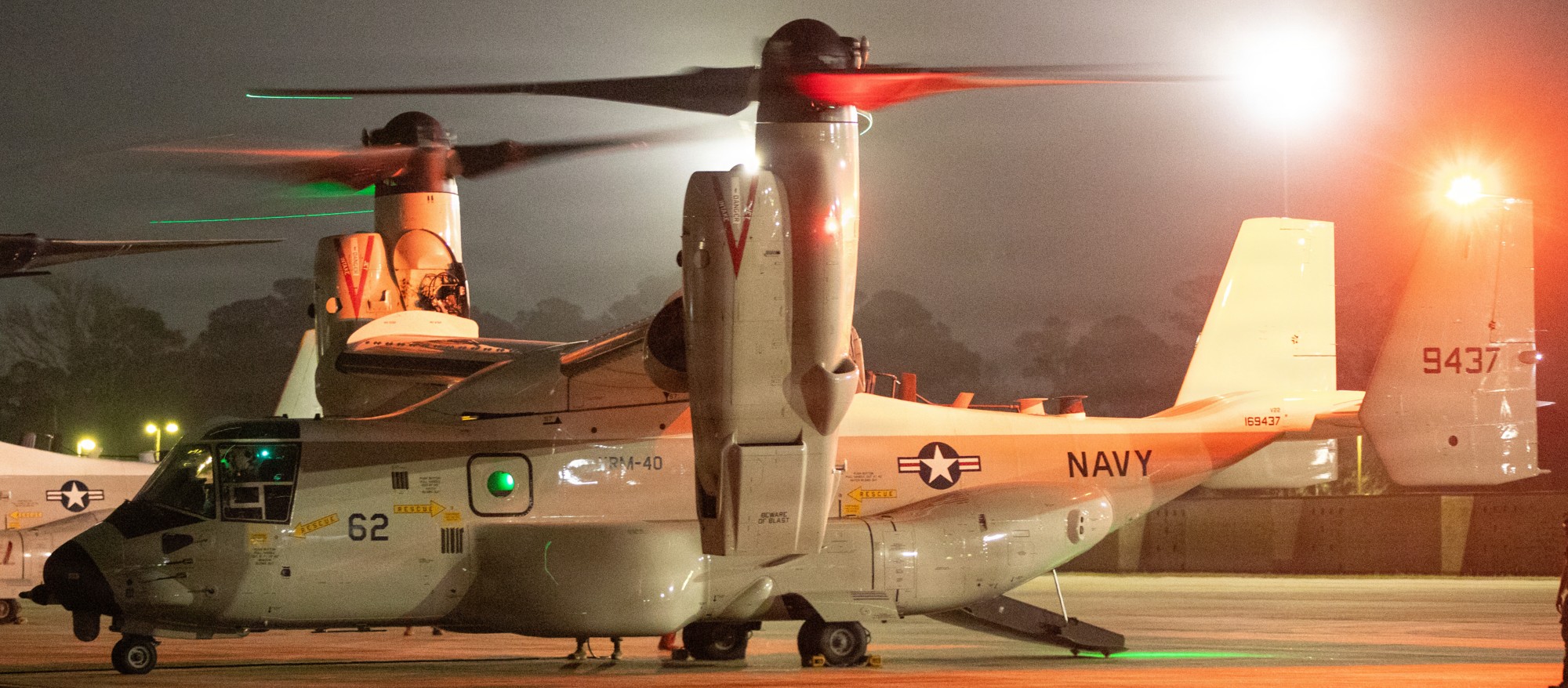 vrm-40 mighty bison fleet logistics multi mission squadron cmv-22b osprey exercise sentry south 26-2 gulfport mississippi 31