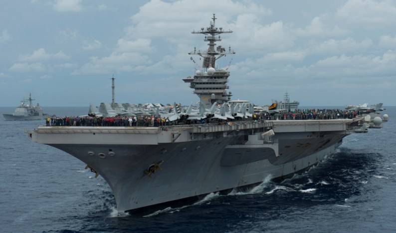 cvw 17 carrier air wing uss carl vinson cvn 70 bay of bengal