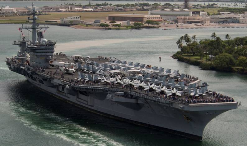 carrier air wing cvw-17 uss carl vinson cvn 70 pearl harbor