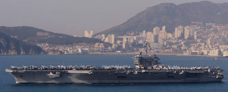 cvw-17 carrier air wing uss carl vinson cvn 70 busan korea 2011