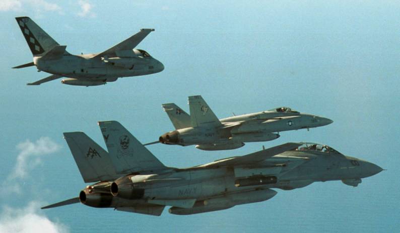 carrier air wing cvw 17 uss george washington cvn 73 caribbean sea 2002