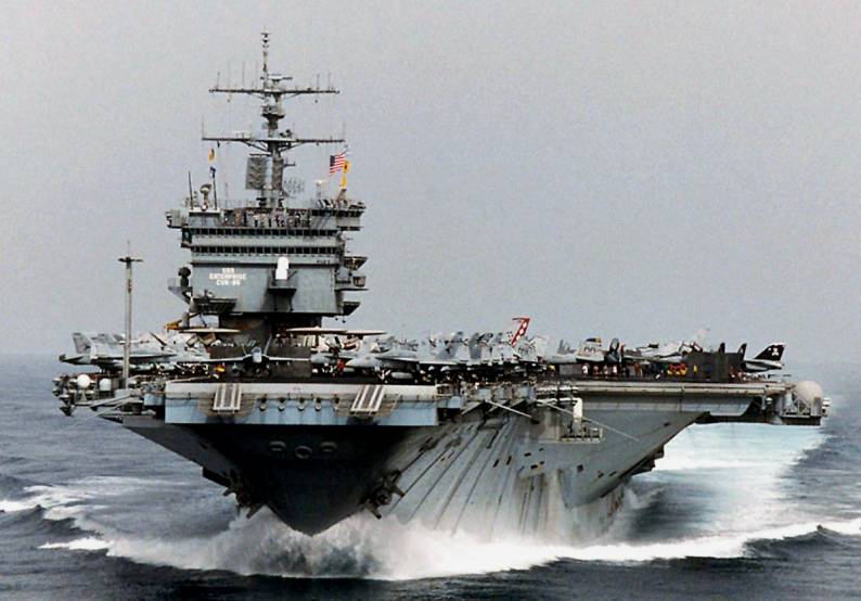 CVW-17 carrier air wing seventeen aboard USS Enterprise CVN-65