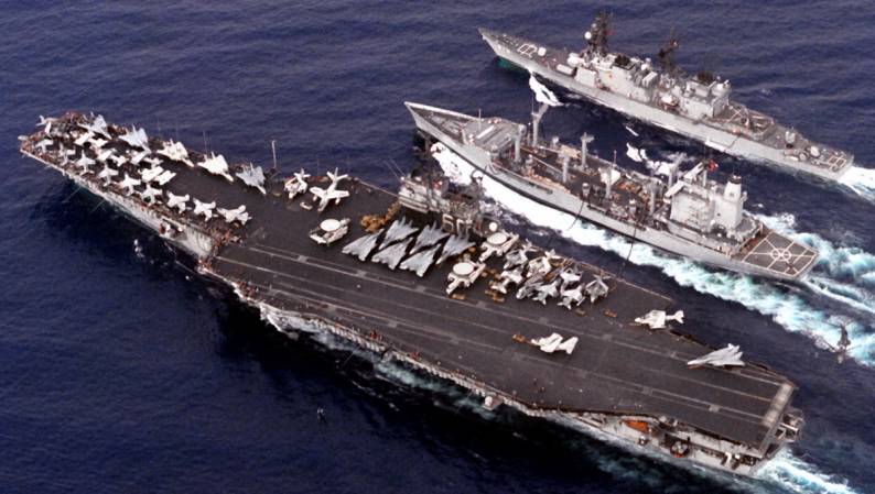 carrier air wing cvw 17 uss saratoga cv-60 1987