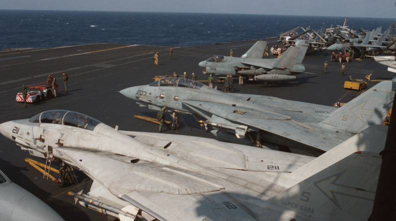 cvw 17 carrier air wing uss saratoga cv-60 off lybia 1986