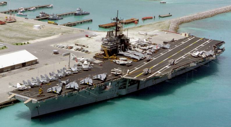 carrier air wing 17 cvw uss saratoga cv-60 diego garcia 1985
