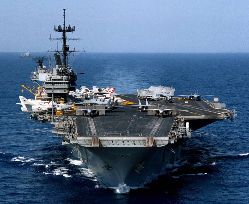 cvw-17 carrier air wing cv-60 uss saratoga 1985