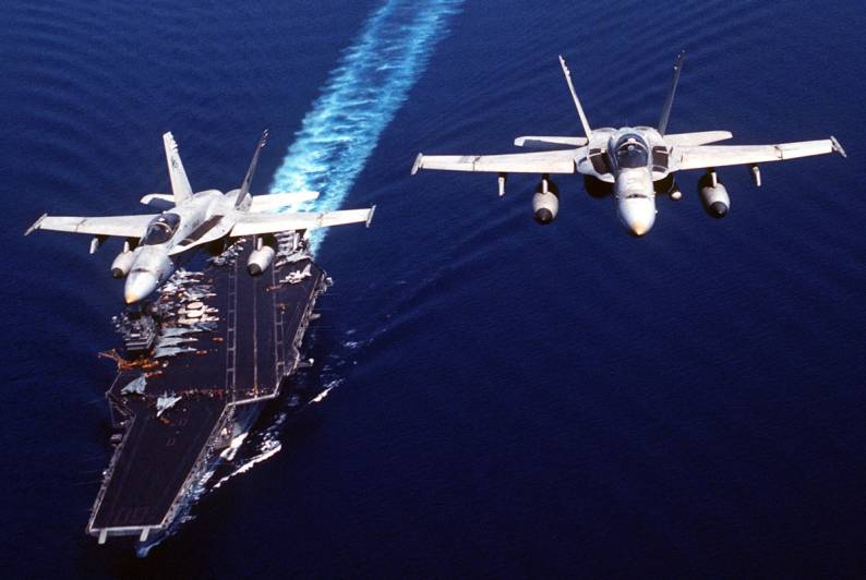 carrier air wing cvw 17 uss saratoga cv-60