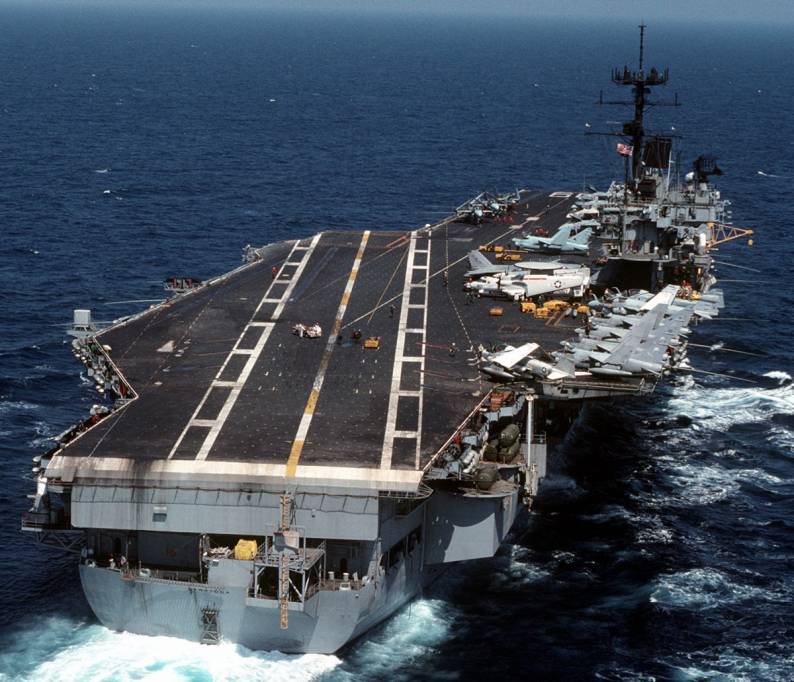 cvw 17 carrier air wing uss saratoga cv-60 1984