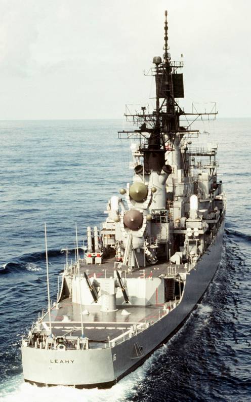 uss leahy cg 16 guided missile cruiser