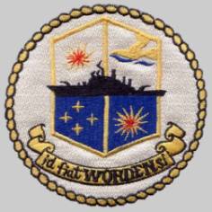 cg 18 uss worden insignia crest patch badge guided missile cruiser