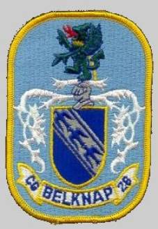 CG 26 USS Belknap - patch crest