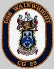 USS Wainwright CG 28 - patch crest