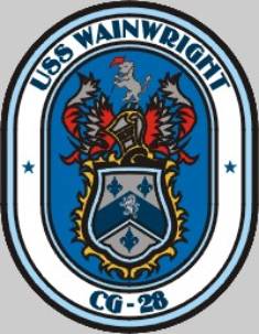 CG 28 USS Wainwright - patch crest