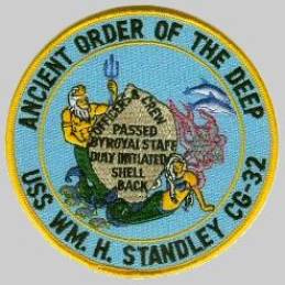 USS William H. Standley CG 32 - patch crest