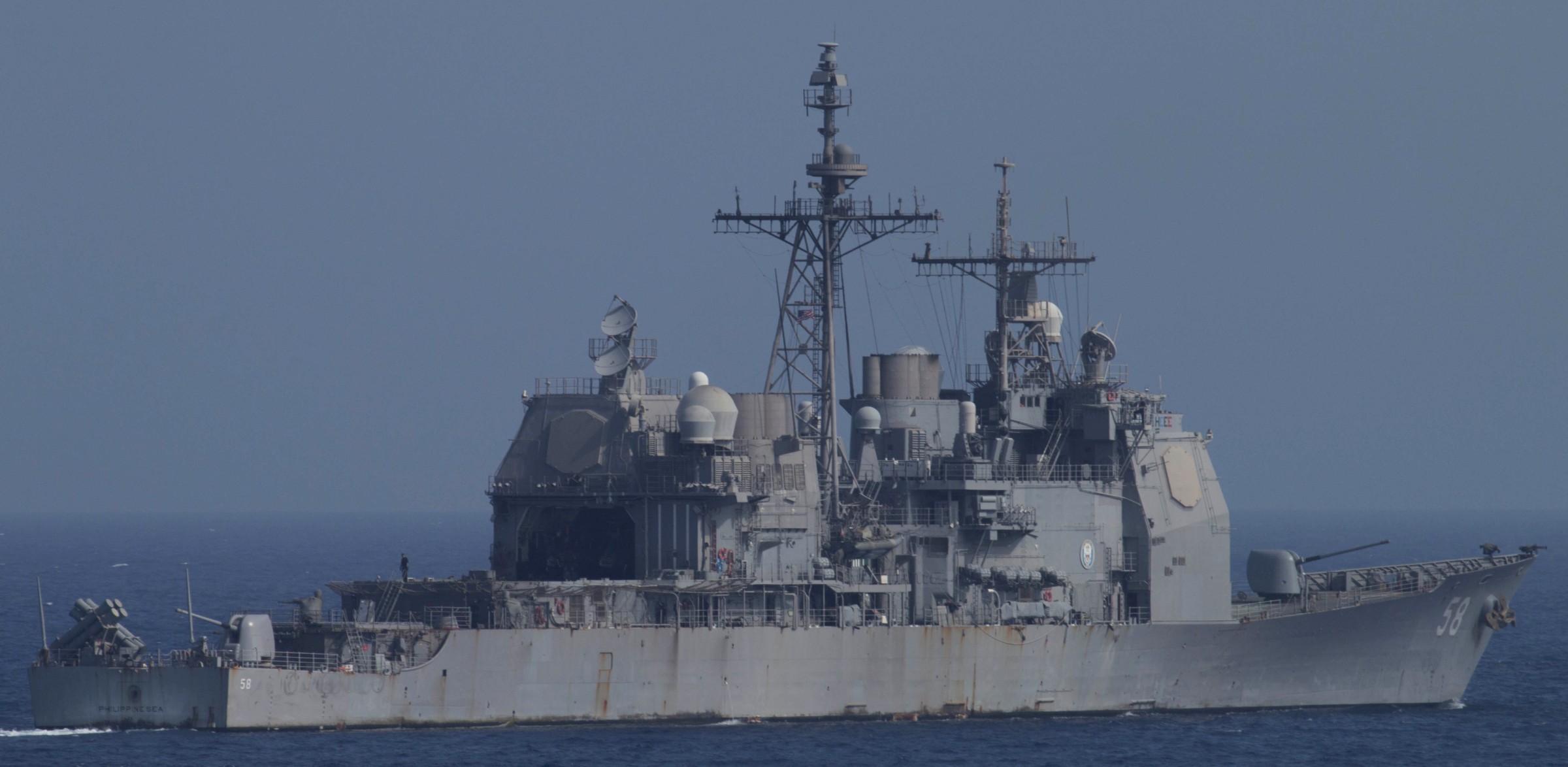cg-58 uss philippine sea ticonderoga class guided missile cruiser aegis us navy 50