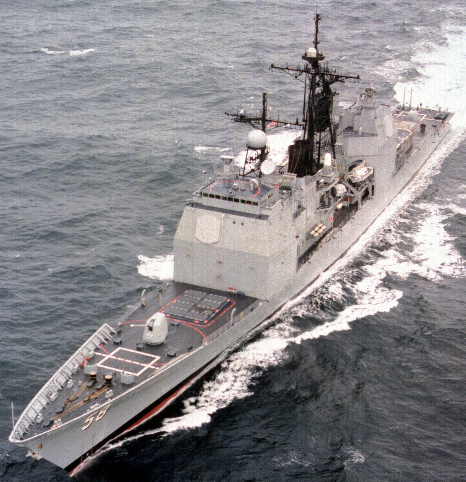cg-58 uss philippine sea ticonderoga class guided missile cruiser aegis us navy 77