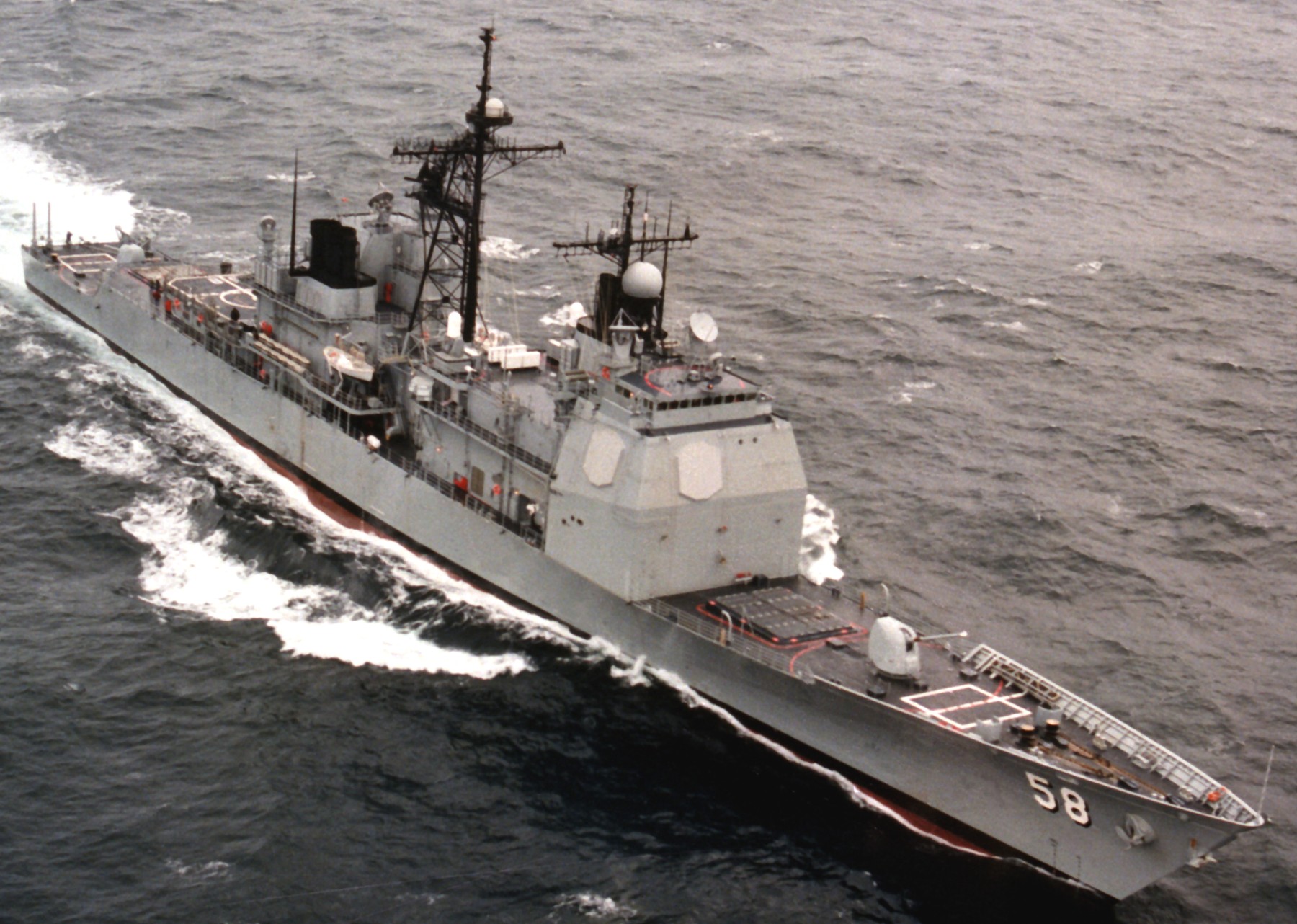 cg-58 uss philippine sea ticonderoga class guided missile cruiser aegis us navy trials 78