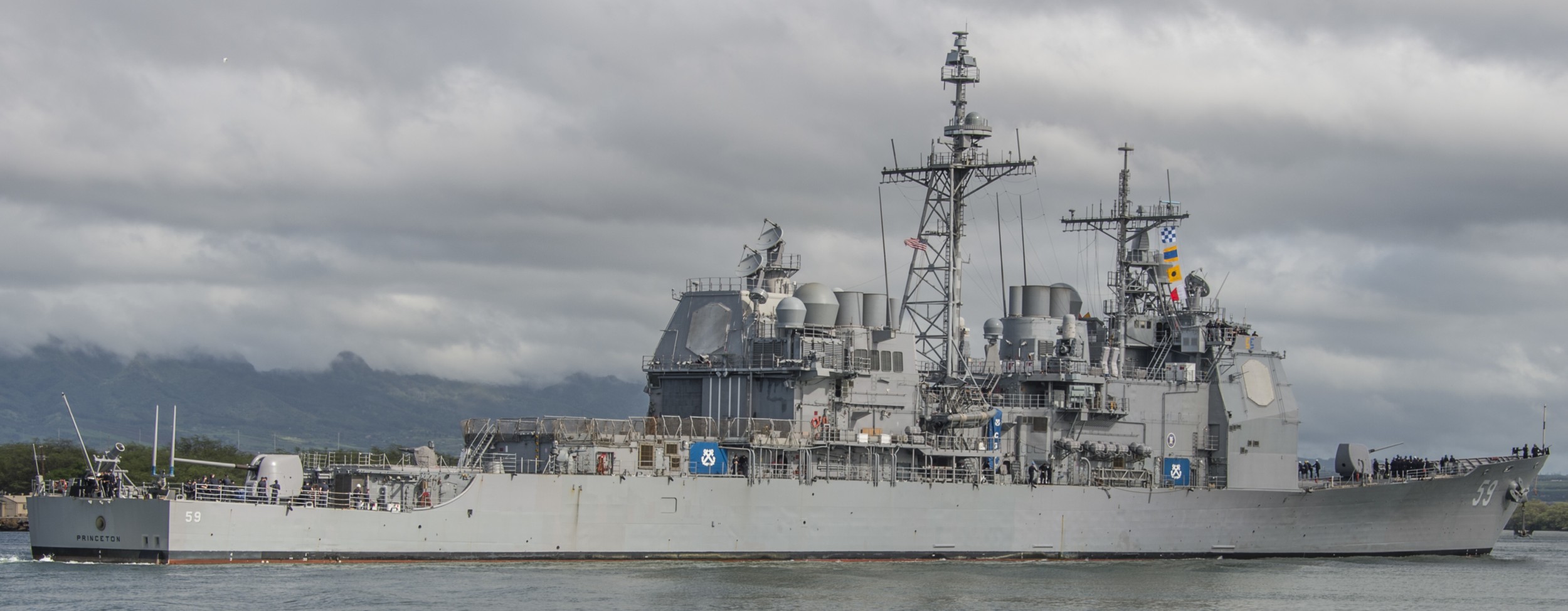 cg-59 uss princeton ticonderoga class guided missile cruiser aegis us navy rimpac 2016 hawaii 60
