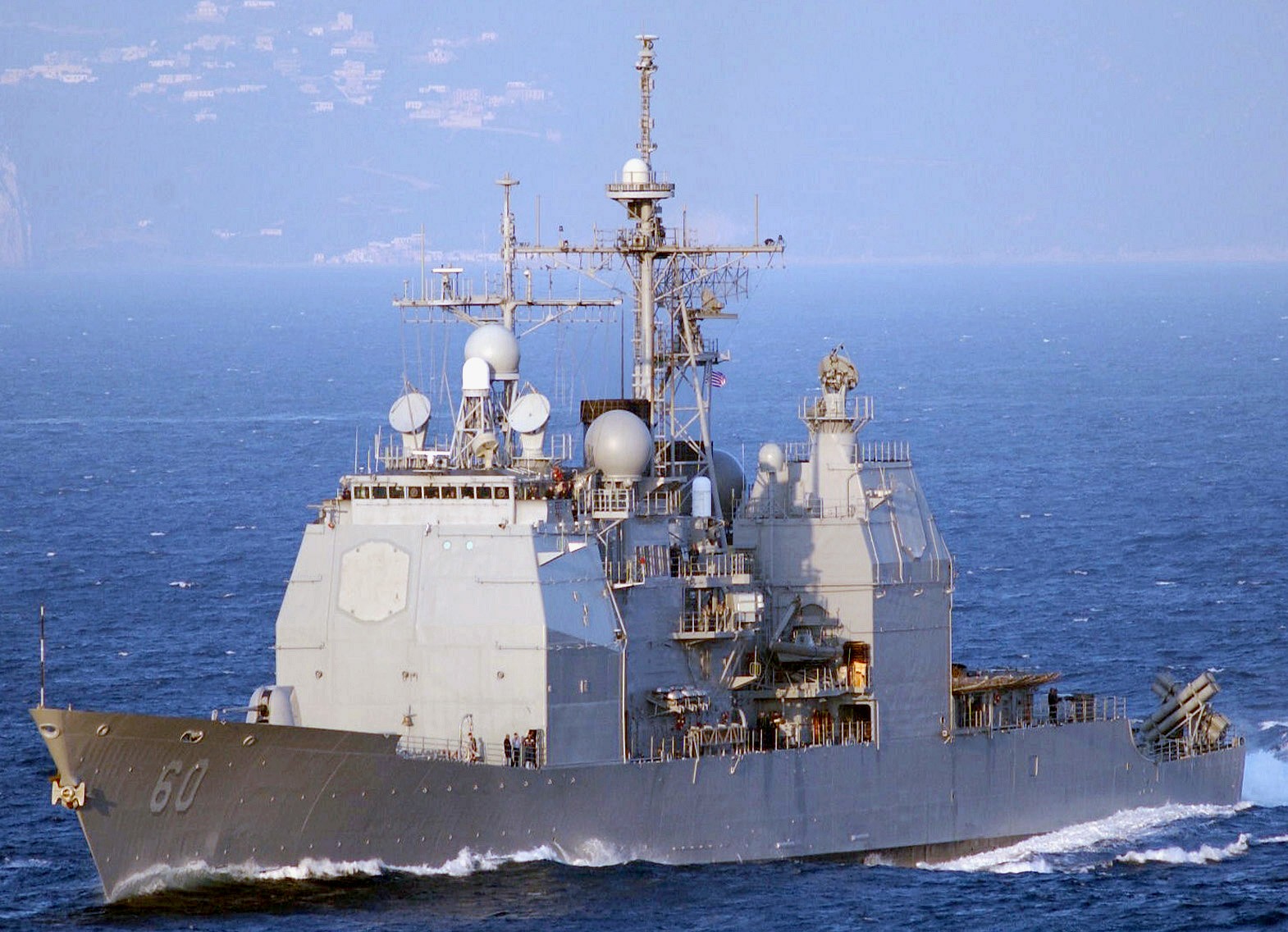 cg-60 uss normandy ticonderoga class guided missile cruiser aegis us navy strait of gibraltar 05