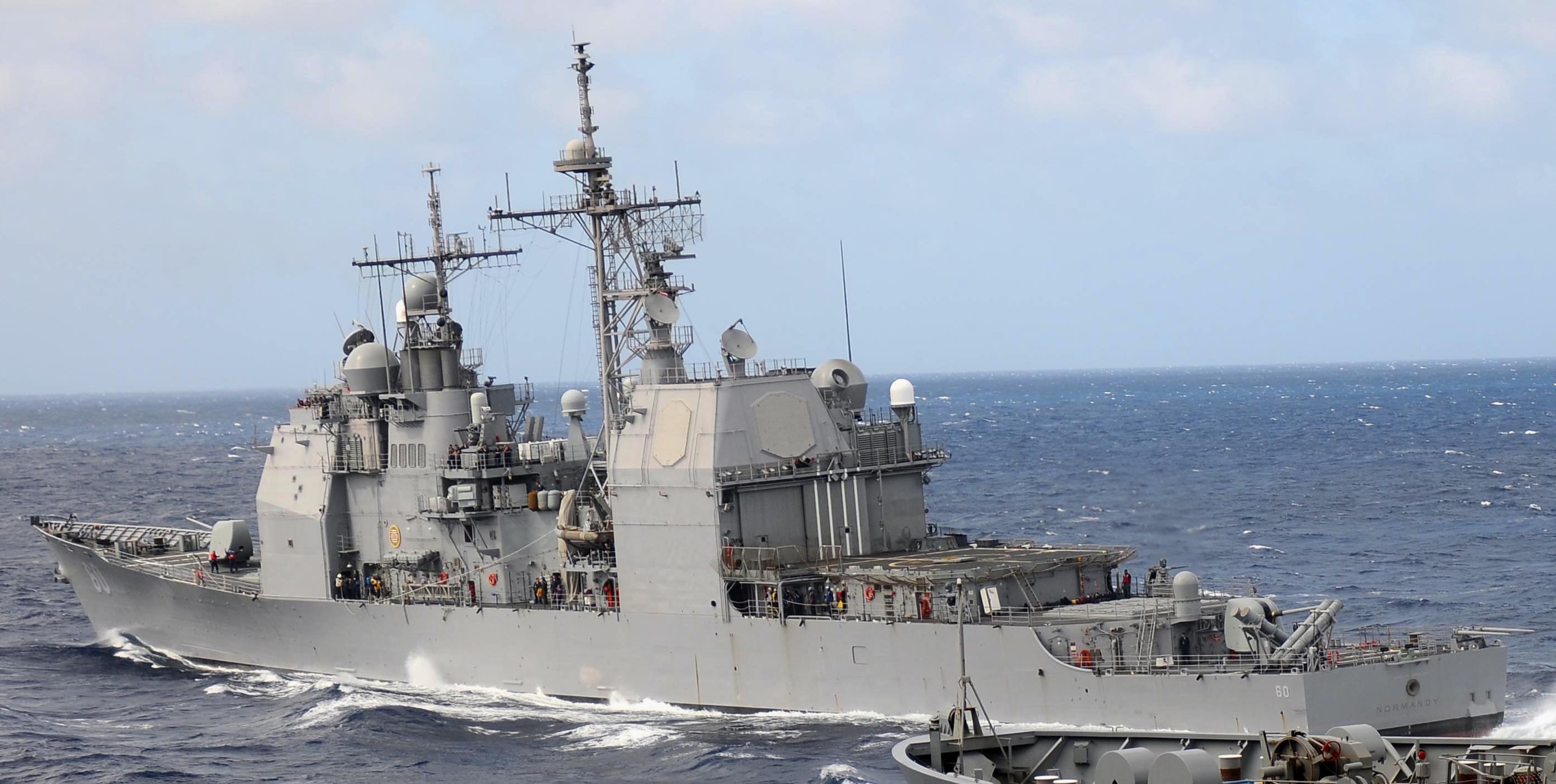 cg-60 uss normandy ticonderoga class guided missile cruiser aegis us navy caribbean sea 31