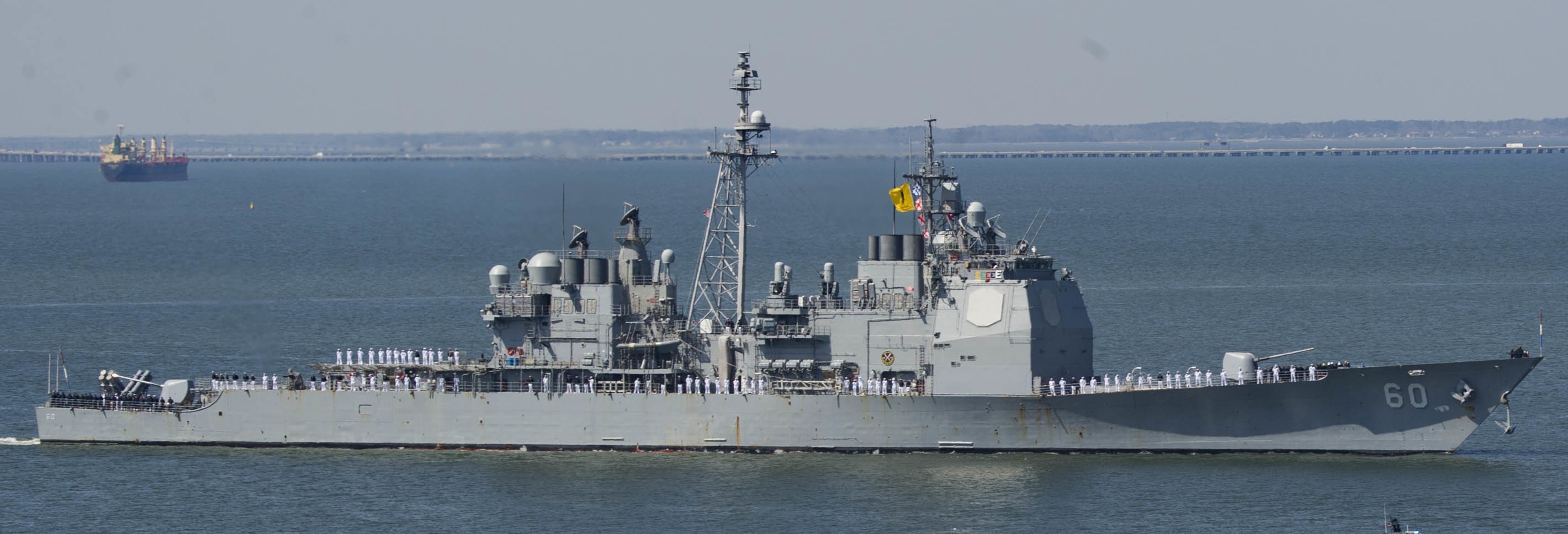 cg-60 uss normandy ticonderoga class guided missile cruiser aegis us navy 66